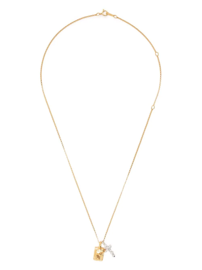 Alighieri Gold 'the Dagger And The Rock' Necklace In Gold