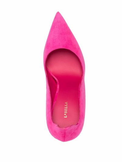 Le Silla Sculpted Pointed Pumps In Pink