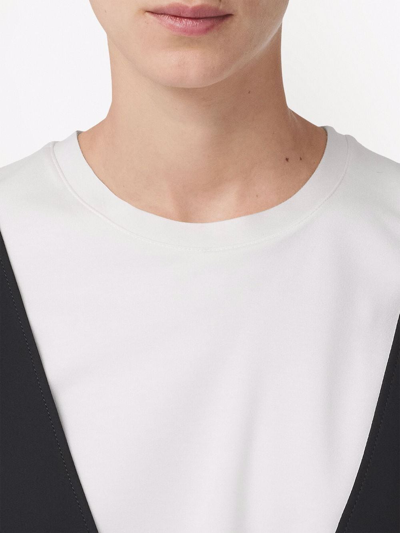 Burberry Sleeveless Tailored Silk Jacket In Black