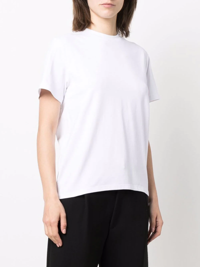 Shop Cecilie Bahnsen Cutout-back T-shirt In White