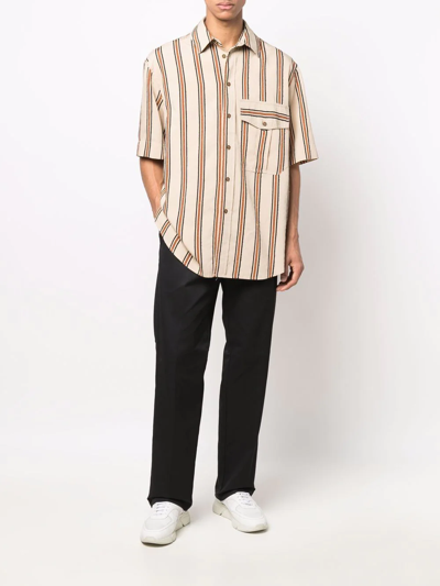 Dickies Construct Straight-leg Trousers In Black
