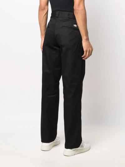 Dickies Construct Straight-leg Trousers In Black