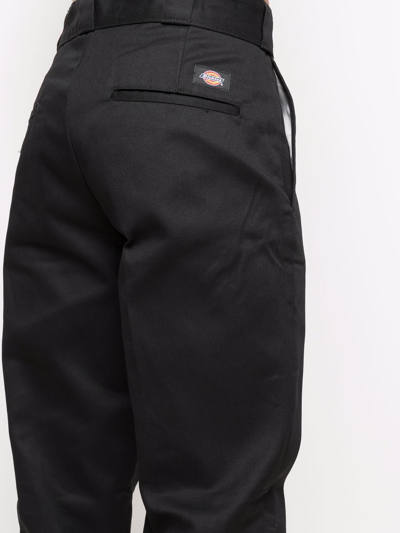 Dickies Construct Straight-leg Trousers In Black