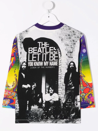 Shop Stella Mccartney The Beatles Graphic-print T-shirt In Black