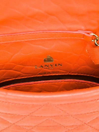 Shop Lanvin Mini 'happy Pop' Shoulder Bag - Yellow