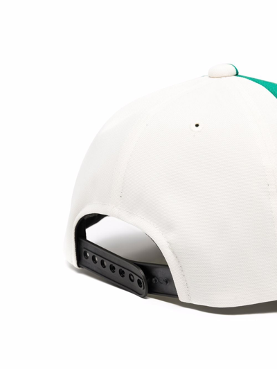 Undercover Logo Patch Snapback Cap In White