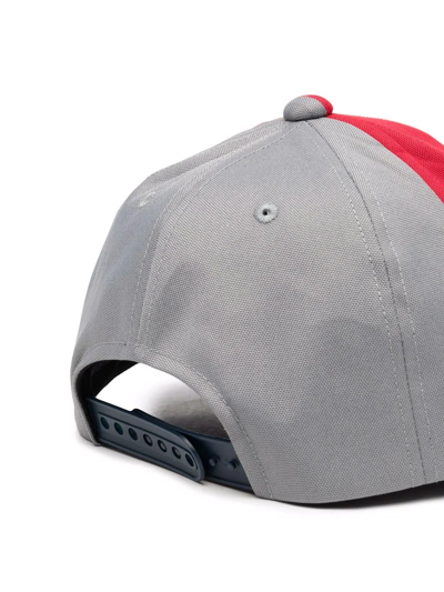 Shop Undercover Logo Patch Snapback Cap In Red