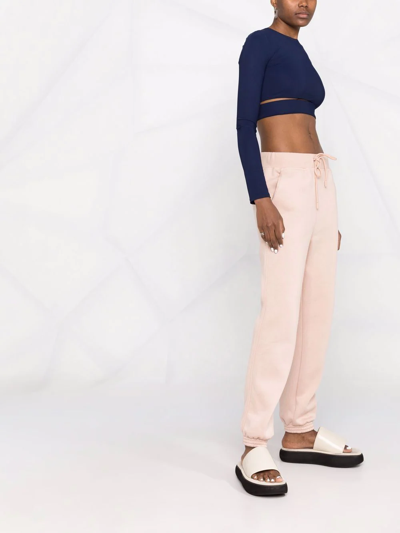 Shop Adidas By Stella Mccartney Agent Of Kindness Track Pants In Neutrals