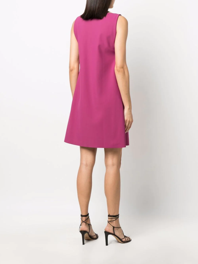 Shop Le Petite Robe Di Chiara Boni Flower-applique Detail Dress In Pink