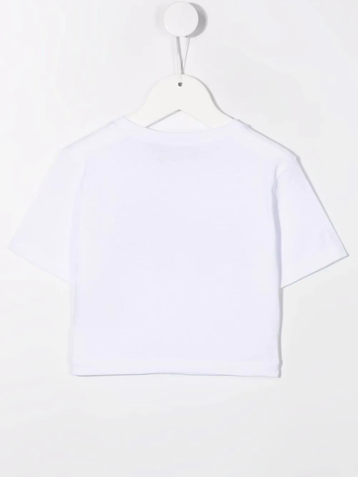 Shop Dsquared2 Icon Logo-print T-shirt In White