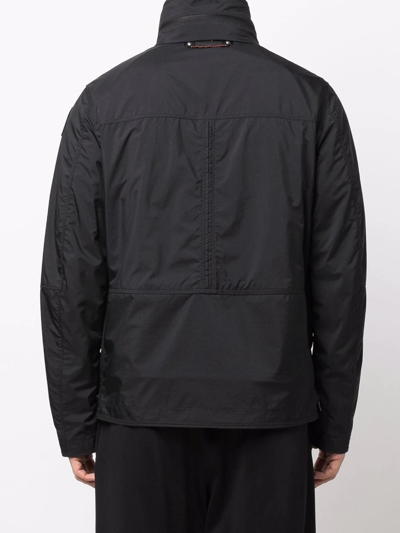 Shop Parajumpers Multi-pocket Lightweight Jacket In Black