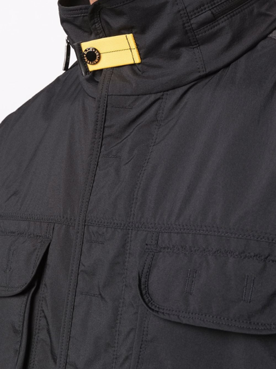 Shop Parajumpers Multi-pocket Lightweight Jacket In Black