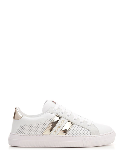 Shop Moncler Women's White Other Materials Sneakers