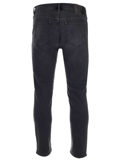 Shop Acne Studios Men's Black Other Materials Jeans