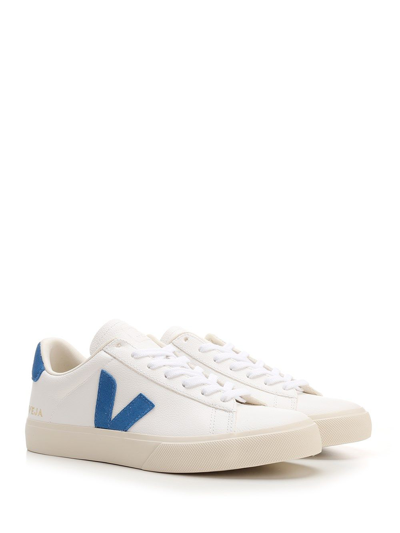 Shop Veja Men's White Leather Sneakers