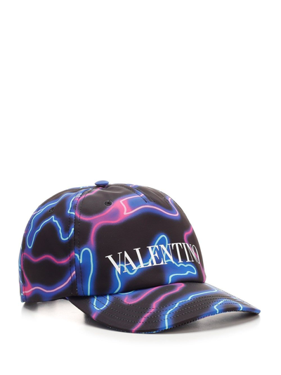 Shop Valentino Garavani Men's Multicolor Other Materials Hat