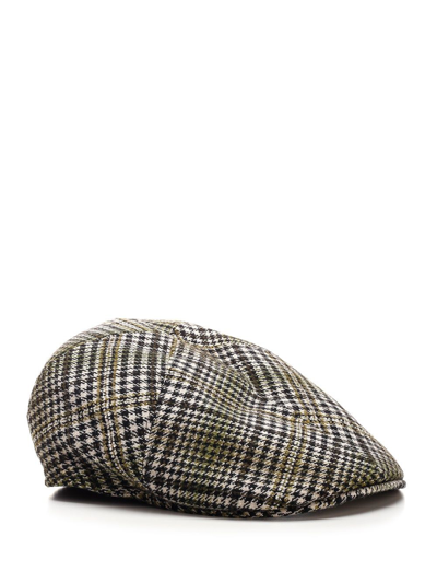 Shop Tagliatore Men's Green Other Materials Hat