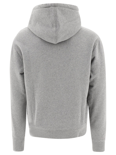 Shop Ami Alexandre Mattiussi Men's Grey Other Materials Sweatshirt