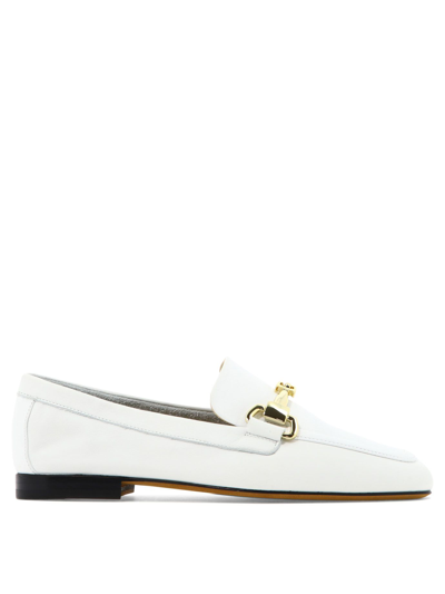 Shop Doucal's Women's White Other Materials Loafers
