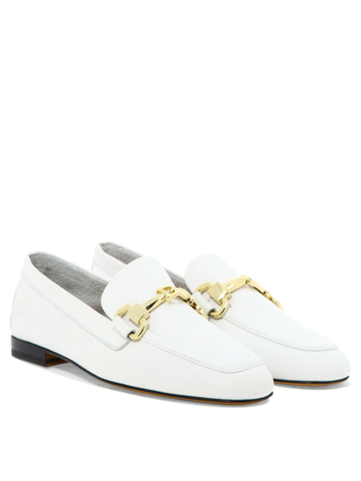 Shop Doucal's Women's White Other Materials Loafers