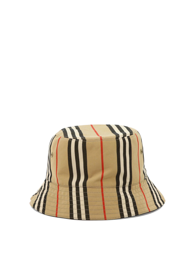 Shop Burberry Men's Beige Other Materials Hat