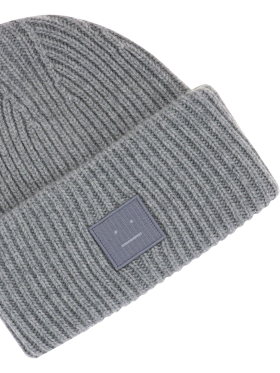 Shop Acne Studios Men's Grey Other Materials Hat