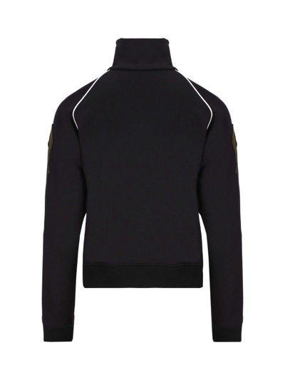 Shop Valentino Women's Black Other Materials Sweatshirt