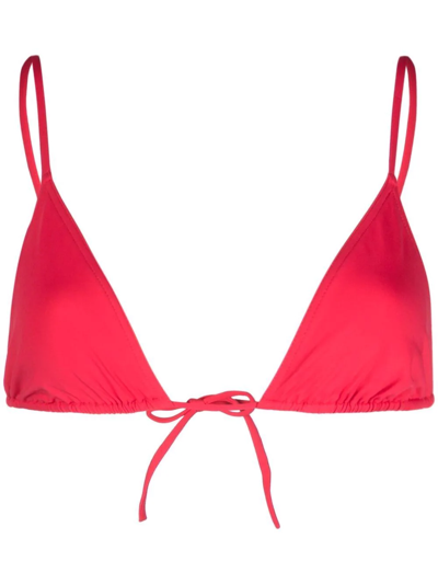 Shop Eres Mouna Triangle Bikini Top In Rosa
