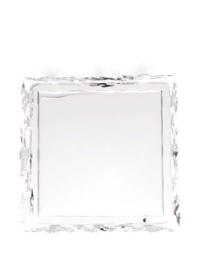 Alessi Coral Reef Napkin Holder In Silber