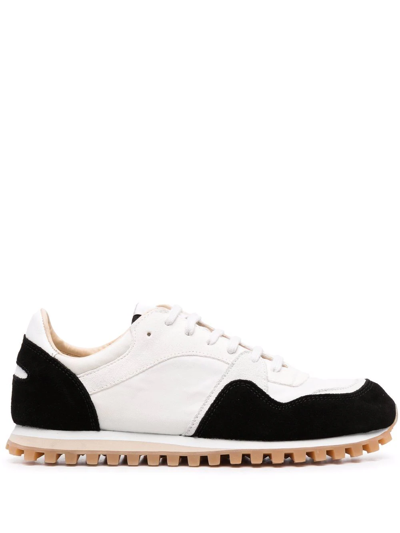 Shop Spalwart Panelled Low-top Sneakers In Weiss