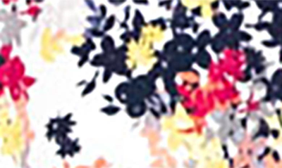 Nina Leonard Sylvia Sleeveless Midi Dress In Dragon Fruit Multi