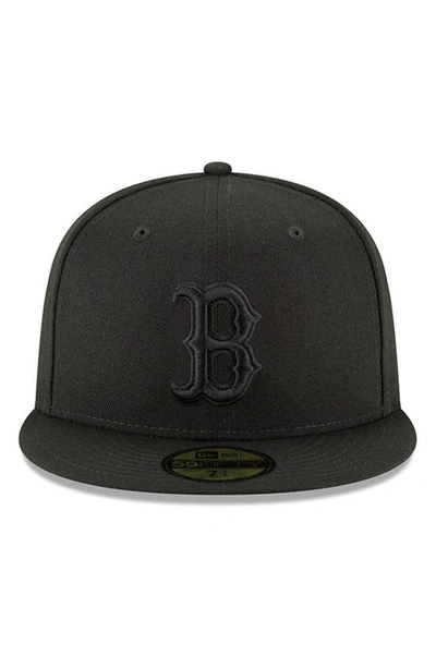 Shop New Era Black Boston Red Sox Primary Logo Basic 59fifty Fitted Hat