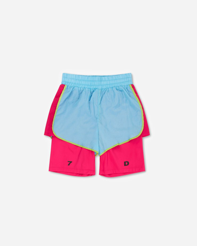Shop 7 Days Active Althea 2 In 1 Shorts In Blue