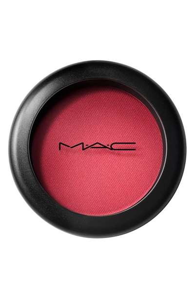 Shop Mac Cosmetics Mac Powder Blush In Frankly Scarlet