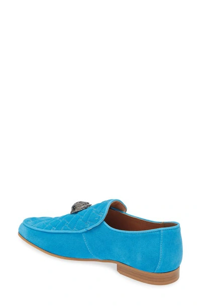 Shop Kurt Geiger Hugh Venetian Loafer In Blue