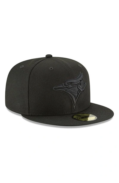 Shop New Era Black Toronto Blue Jays Primary Logo Basic 59fifty Fitted Hat