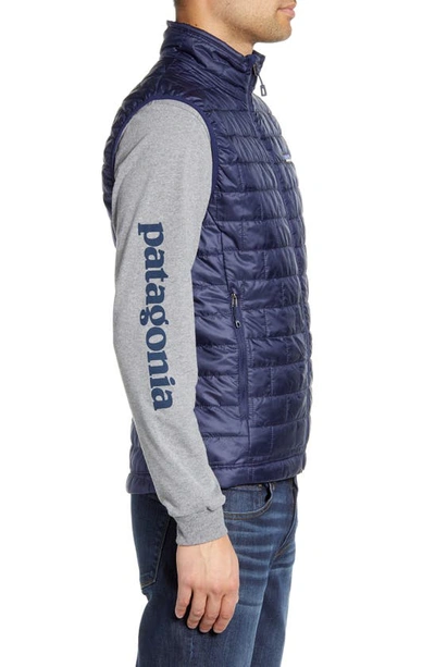 Shop Patagonia Nano Puff® Vest In Classic Navy