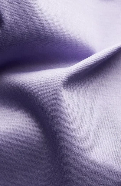 Shop Eton Contemporary Fit Filo Di Scozia Short Sleeve Polo In Light Pastel Purple