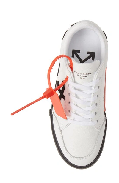 Shop Off-white Low Arrow Sneaker In White Black