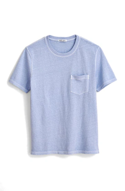 Shop Alex Mill Pocket T-shirt In Calm Blue
