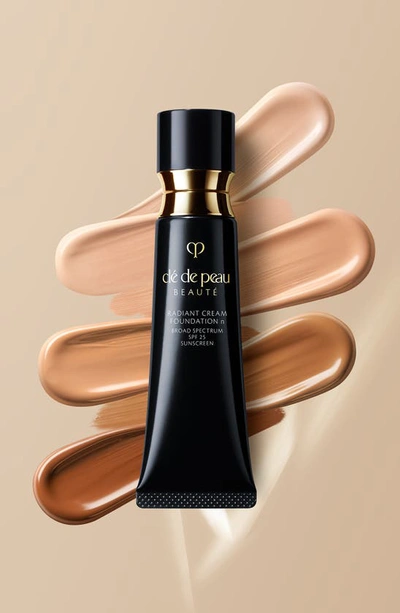 Shop Clé De Peau Beauté Beauté Radiant Cream Foundation Spf 25 In O20 Light Medium Ocher