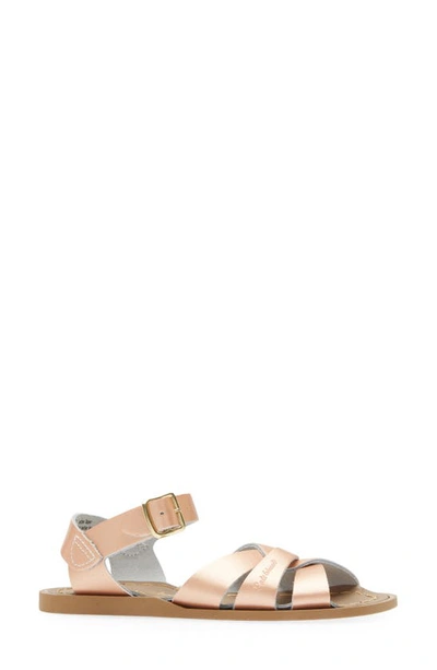 Shop Salt Water Sandals By Hoy Original Sandal In Rose Gold