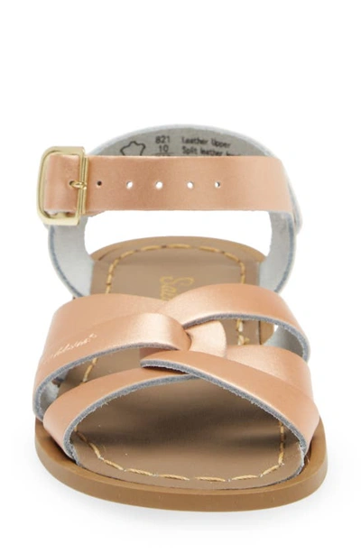 Shop Salt Water Sandals By Hoy Original Sandal In Rose Gold