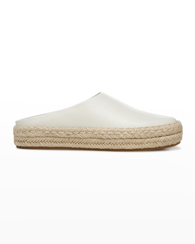 Shop Vince Ulla Espadrille Mules In Off White