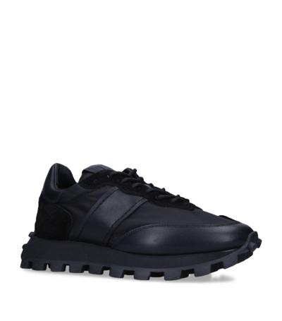 Shop Tod's Sportiva Sneakers In Black