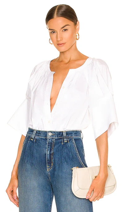 Shop A.l.c Chloe Top In White