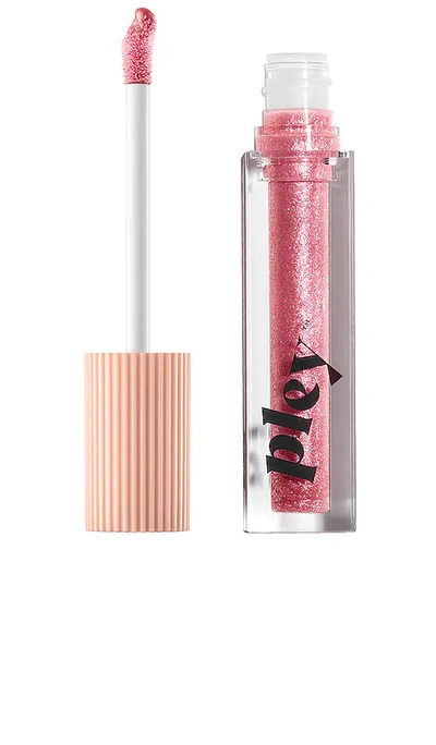 Shop Pley Beauty Lust + Found Lip Gloss Lacquer In Blush