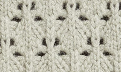 Vince Crochet Wool And Cashmere Cardigan In Artichoke