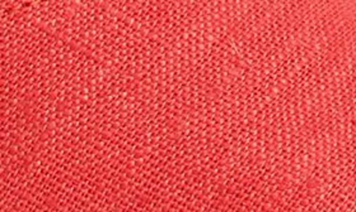 Toni Pons 'caldes' Linen Wedge Sandal In Red