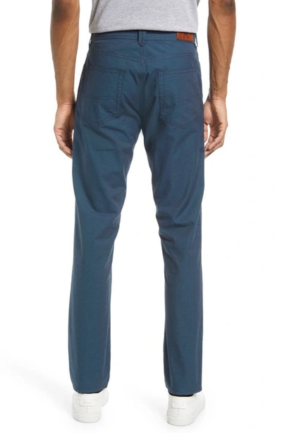 Rodd & Gunn Straight Leg Stretch Cotton Pants In Bluestone
